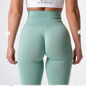 NVGTN Sage Green NV Seamless Leggings